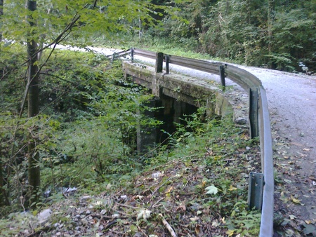 1. Gradnja mostu na LC 043014 Bukovo - Grahovo